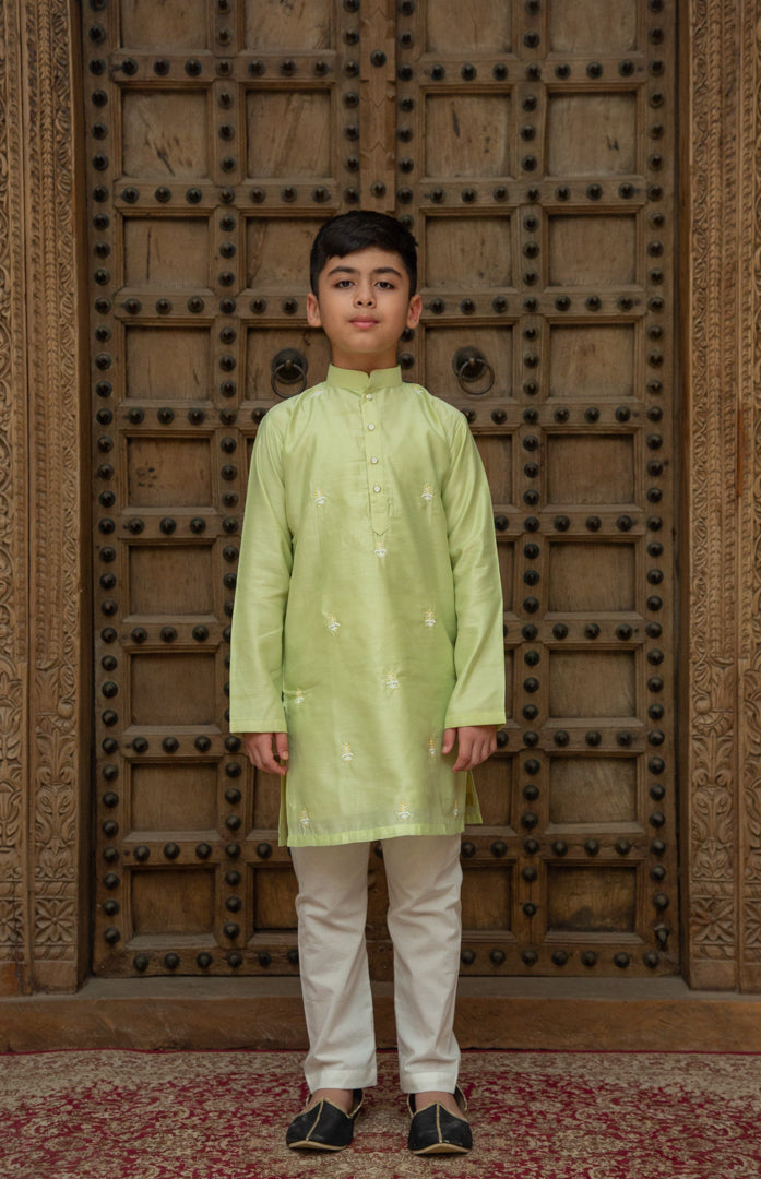 Green Kurta