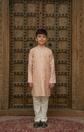 Lining Pink Kurta