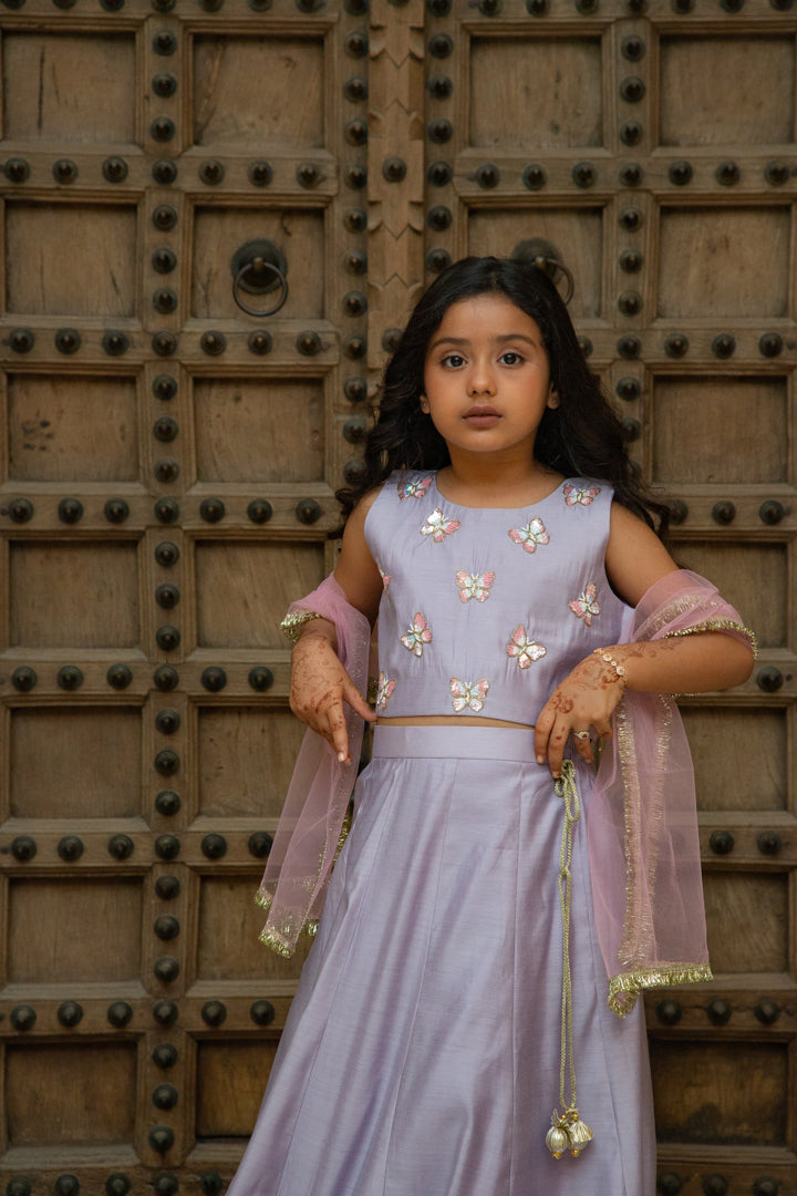Butterfly Lehenga Set