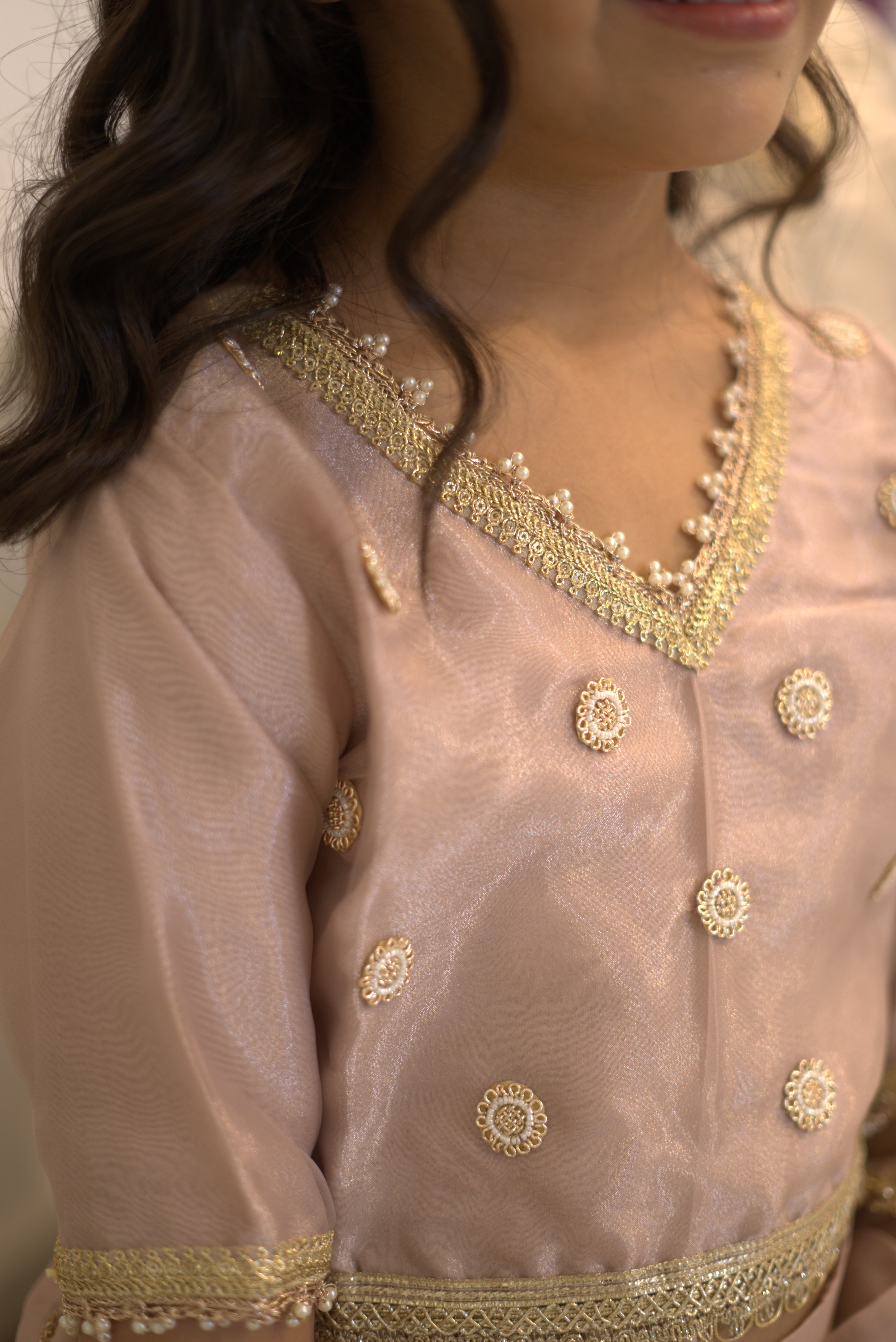 SITARA LEHENGA SET BLUSH PINK