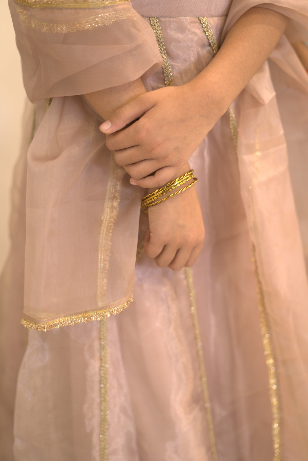 SITARA LEHENGA SET BLUSH PINK